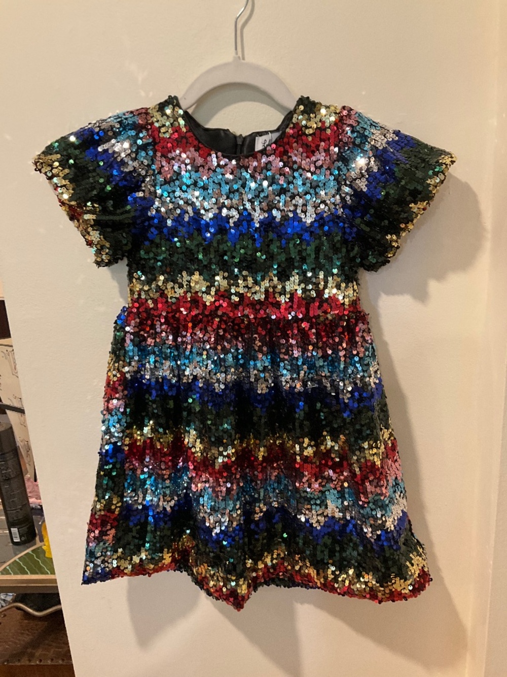 NWOT Lola and the Boys Confetti Surprise Dress Size 6